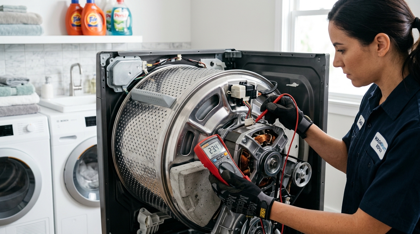 Washing machine drum and electronics repairs